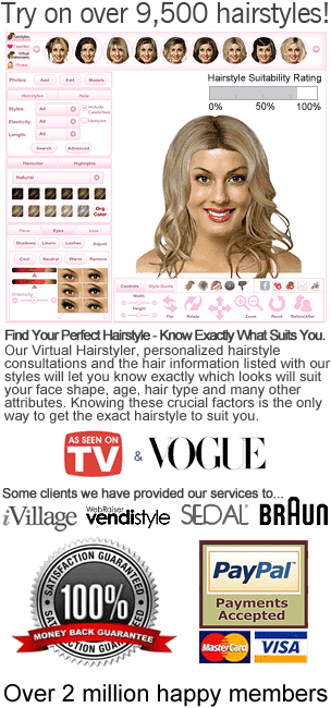 virtual hairstyler